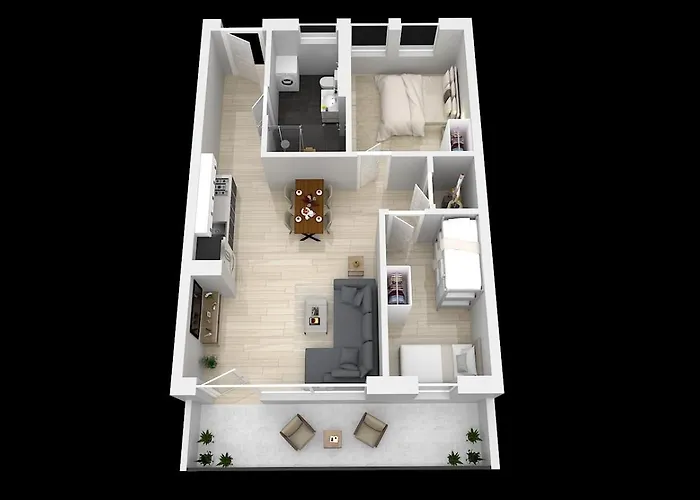 Gebirgsresort - 3 2 3 Appartement *